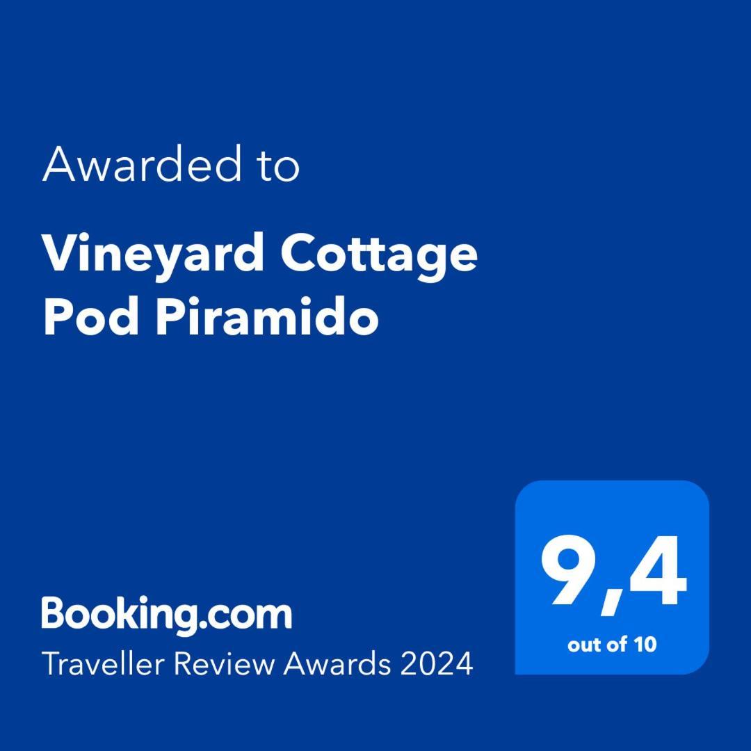 Vineyard Cottage Pod Piramido Dobrnic Buitenkant foto
